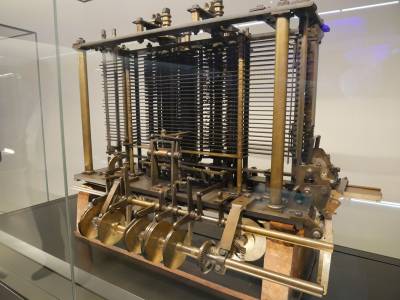 Analytical Engine trial model at Science Museum, London