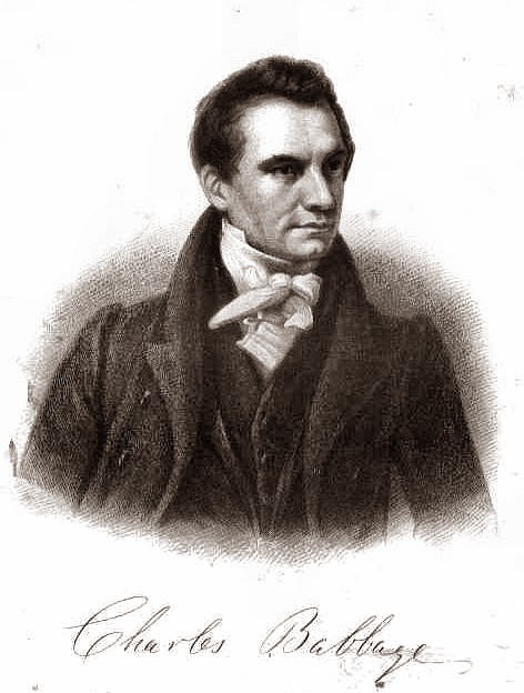 Charles Babbage 1833