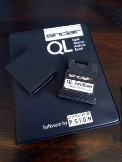 Microdrive cartridge from QL software suite